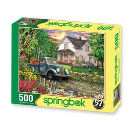 Springbok 500 Piece Jigsaw Puzzle Simpler Times - Made in USA