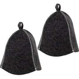 OFXDD Banya Hat - Pack of 2 - Russian Sauna and Banya Hat - Men and Women Sauna Hat