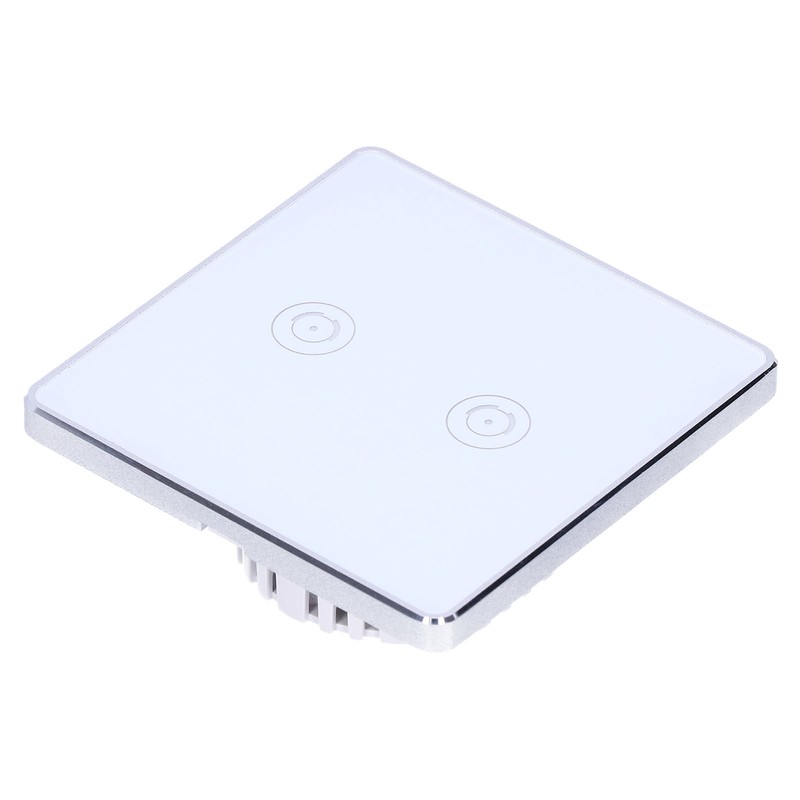 2 Gang Smart Touch Switch WiFi British Standard for Google