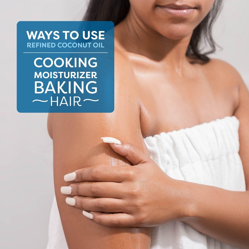 BetterBody Foods Organic Refined Coconut Oil, 28 Fl Oz, All