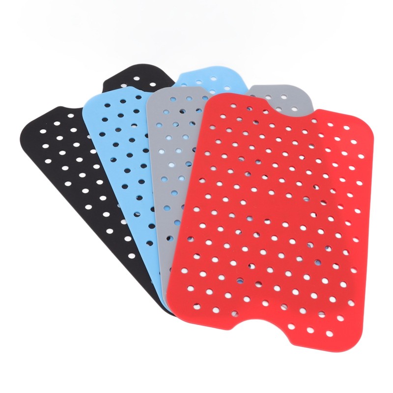 4Pcs Reusable Silicone Air Fryer Liners High Heat Resistance Food