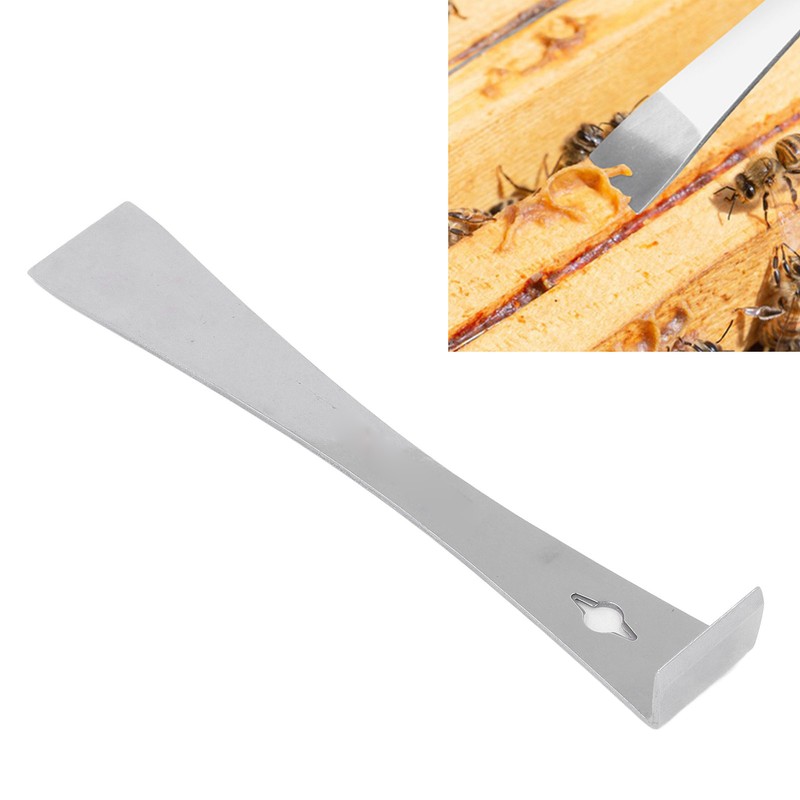 Stainless Steel Pry Bar Flat Crowbar Tool Nail Puller Scraper