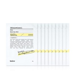 크니브 글루타치온 글로우 부스팅 마스크 23g 10매 Knive Glutathione Glow Boosting Mask 23g 10 Sheets