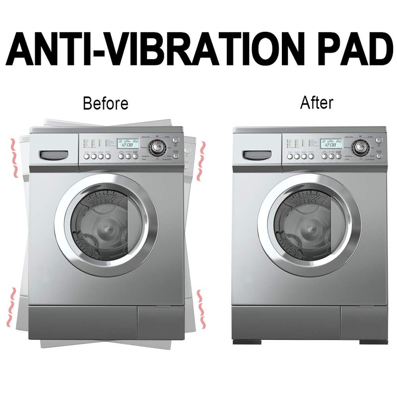 Shock Absorbing Washer Pads Pads Universal Anti-Vibration Pads for Washing