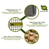 Hamilton Housewares Stainless Steel Cooling Rack - Heavy Duty and