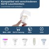 ZMH Surface-Mounted Spotlight GU10: Surface-Mounted Spotlight Square Ceiling Spotlights Ceiling