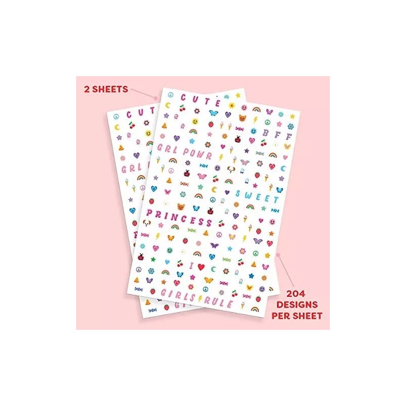 Xo, Fetti Decoracion De Uñas 816 Calcomanias Stickers Para Uñas