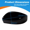 Car Door Rearview Mirror Cover Cap Housing Protective Cover For