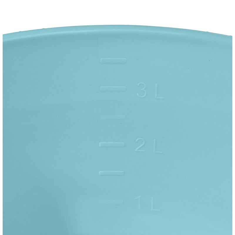 Keeeper Universal Bowl with Spout, Plastic, light blue, 3,5 l,