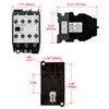Heschen AC Contactor CJX1-22/22 24V Coil 50/60Hz 9.5KW 3 Pole