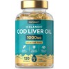 Cod Liver Oil Capsules High Strength 1000mg | 120 Count