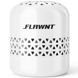 FLAWNT Fridge Deodorizer, 10-Year Odor Eliminator for Refrigerator, No Refills or Fragrance, More Effective Than Charcoal Air Purifiers-White