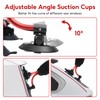Kayak Load Assist Mount, 3 Suction Cups Kayak Roller Loader,
