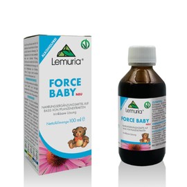 Lemuria Forza Baby - Promotes the natural defences of the body - Dietary supplement based on plants and derivatives - 100 ml