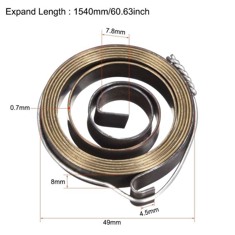 uxcell Drill Press Spring, Quill Feed Return Coil Spring Assembly,