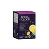 Four O'Clock Organic Fairtrade Herbal Tea Lemon Ginger, Non-GMO, Kosher,