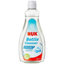 NUK Baby Bottle Cleanser | 500 ml | Ideal for Cleaning Baby Bottles, Teats & Accessories | Fragrance Free | pH Neutral | 100% Recycled Bottle