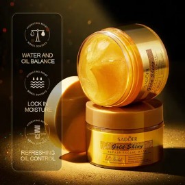 Mascarilla Facial Reparadora Sadoer Gold Shiny Hidratante                                                                                             