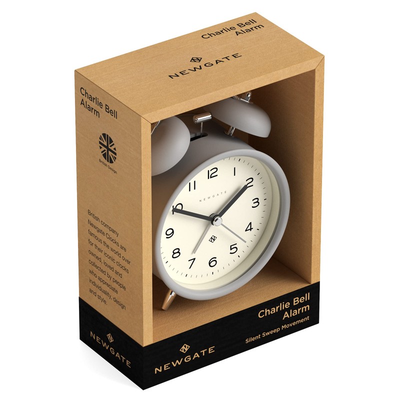 NEWGATE ® Charlie Bell Echo Alarm - Small Modern Bedside