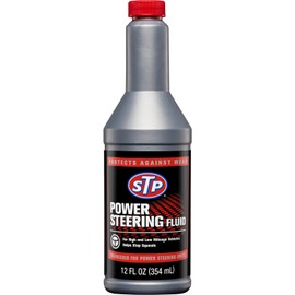 STP Power Steering Fluid, Protects Against Wear and Stops Squeels with all Power Steering Units, 12 Oz