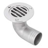 EIMSOAH Boat Bend Floor Drain,316 Stainless Steel Deck Drain Boat