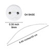 Rayhoo G4 LED Bulb Socket Halogen MR11 Base Ceremic Lamp