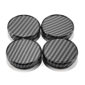 RTrhinoTuning 4 PCS 49mm Wheel Center Caps Compatible with BRZ Scion FR-S 86#69621#68841 Wheel Rim, OD: 1.93"(49 mm) ID: 1.73"(44 mm) Carbon Fiber