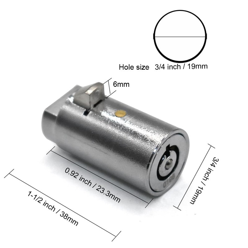 Vending Machine Lock Keyed Alike for Coke, Snack, and Soda