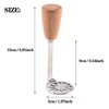 2 pcs Small Potato Masher Multifunctional Stainless Steel Masher for