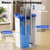 BEJOMOP Mop and Bucket Set, 60" Long Handle Mops for