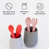 ezpz Mini Utensils - 12 Months+ (Fork & Spoon in