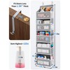 JARLINK 2 Pack Over the Door Organizer Storage, 5 Shelf