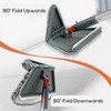 Feeloco Base Board Cleaner Tool,Wall Cleaning Mop with 360° Rotation,