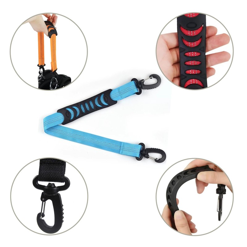 Inline Skate Strap, Inline Skate Band, 2-Way Transport, Shoe Hook,