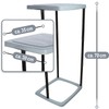 com-four® Bin Bag Stand with Lid - Ideal for Home,