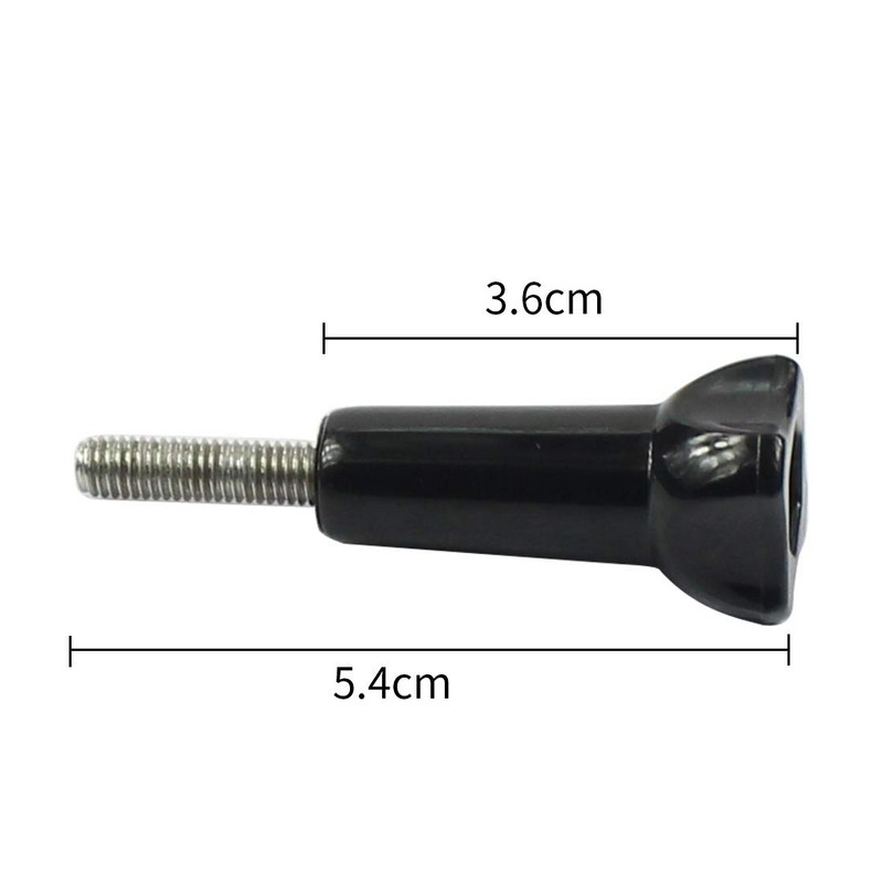 CS PRIORITY Kamerazubehör M5 lange Schraube Rändelschraube für Action-Kamera (4