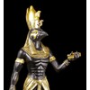 Horus Figure - Egyptian Warrior Black Gold - Decorative Egypt