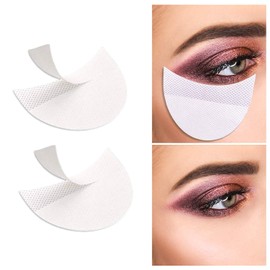 100 Pcs Professional Eyeshadow Pads Stencils Lint Free Under Eye Pads Eyeshadow Patches For Eyelash Extensions/Lip Makeup