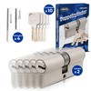 GERCAR Pro 2 x Lock Cylinder 40/40 Keyed Alike Set