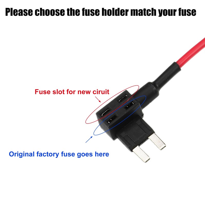 QUARKZMAN Set of 10 Car 32 V Mini Fuse Adapter