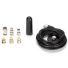 Mini Car Antenna Dual Frequency Antenna Accessories with 5m Feeder