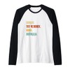 Funny Russian First Name Design - Gumar Raglan Baseball Tee