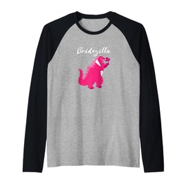 Bridezilla Bachelorette Party Wedding Honymoon Bride Gift Raglan Baseball Tee
