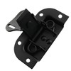 JCBIZ 2pcs Black 82x77mm Recessed Butterfly Twist Catch 3.2x3 Inch