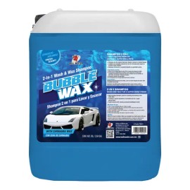 Shampoo Espumante 2 En 1 Con Cera Para Autos Y Motos pH Neutro 10l