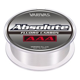 VARIVAS (バリバス) Absolute AAA Fluorocarbon Line 80m Natural 25LB