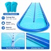Extra-Wide Backyard Water Slide with Dual Sprayers & 2 Bodyboards