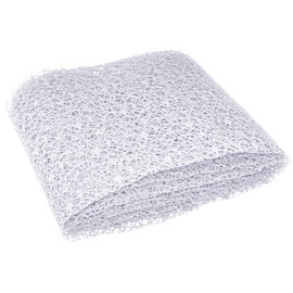 AERZETIX - C54552 - Roll of Net Wrapping Paper Mesh - 50 cm x 4.2 m - White - Decoration Packaging of Gifts and Flowers for Birthday Party