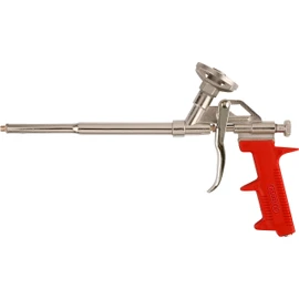 Kwb PU Building Foam Gun Made of Metal, Professional Dispensing Gun with Ergonomic Plastic Handle, for Building Foam Cans