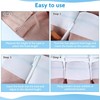 50 Pcs Adjustable Pinch Curtain Hook Clips,70 mm Plastic Curtain